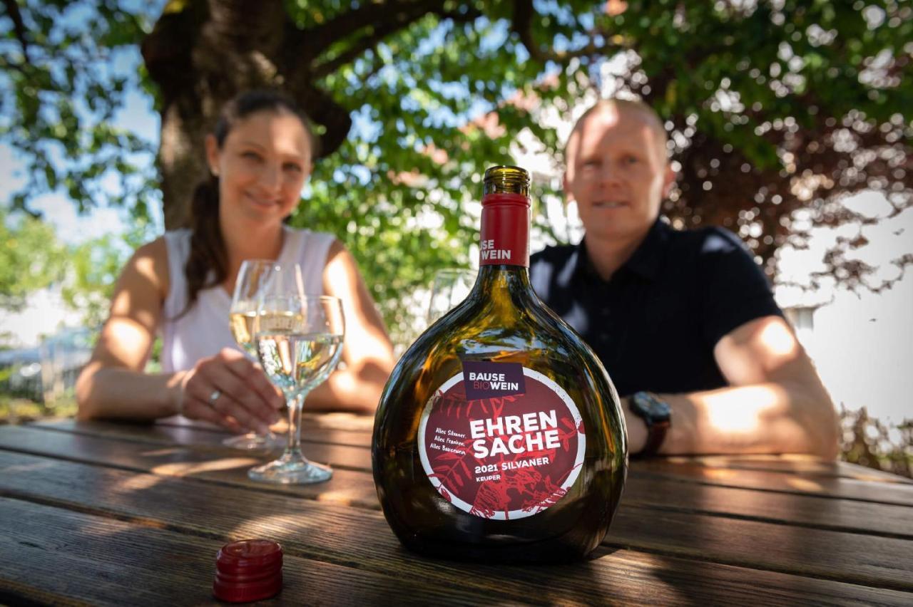 Biobausewein Wein Hotel Leben Iphofen Dış mekan fotoğraf