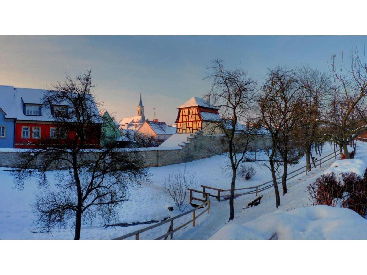 Biobausewein Wein Hotel Leben Iphofen Dış mekan fotoğraf